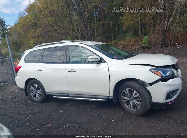 5N1DR2MM9JC613519 2018 NISSAN PATHFINDER White Vista interior de 360 grados