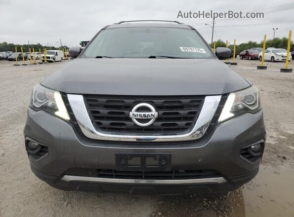 5N1DR2MM9JC633754 2018 NISSAN PATHFINDER Gray 