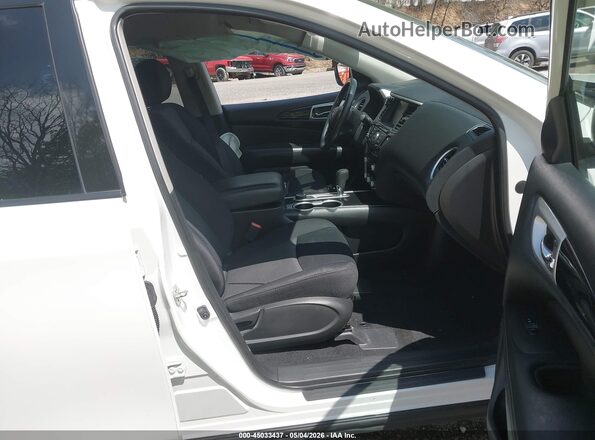5N1DR2MM9JC642714 2018 NISSAN PATHFINDER White Սալոնի դիմացի տեսք