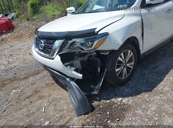 5N1DR2MM9JC642714 2018 NISSAN PATHFINDER White Դիմացի տեսք