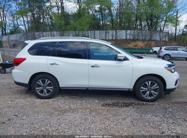 5N1DR2MM9JC642714 2018 NISSAN PATHFINDER White Սալոնի հետևի տեսք