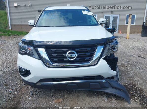 5N1DR2MM9JC642714 2018 NISSAN PATHFINDER White Սարքավորումների վահանակի տեսք