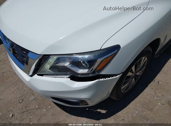 5N1DR2MM9JC670657 2018 NISSAN PATHFINDER White Вид спереду
