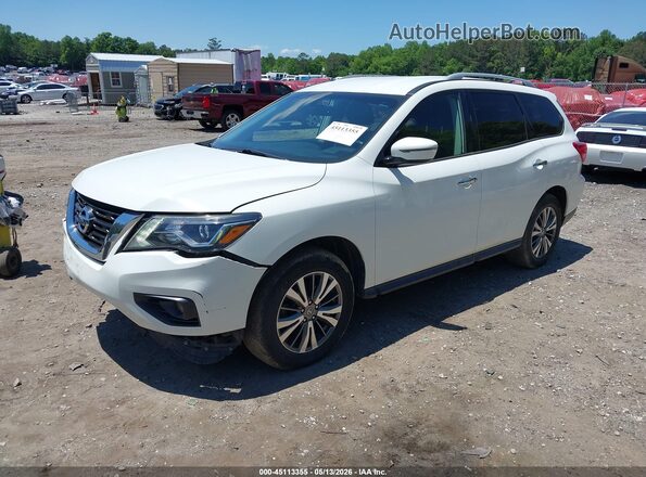 5N1DR2MM9JC670657 2018 NISSAN PATHFINDER White Передня ліва чверть