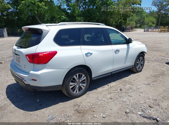 5N1DR2MM9JC670657 2018 NISSAN PATHFINDER White Задня права чверть