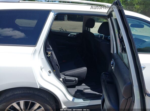 5N1DR2MM9JC670657 2018 NISSAN PATHFINDER White Вид наклейки з VIN-кодом