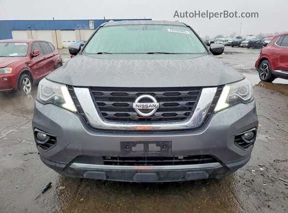 5N1DR2MM9KC616275 2019 NISSAN PATHFINDER Gray 