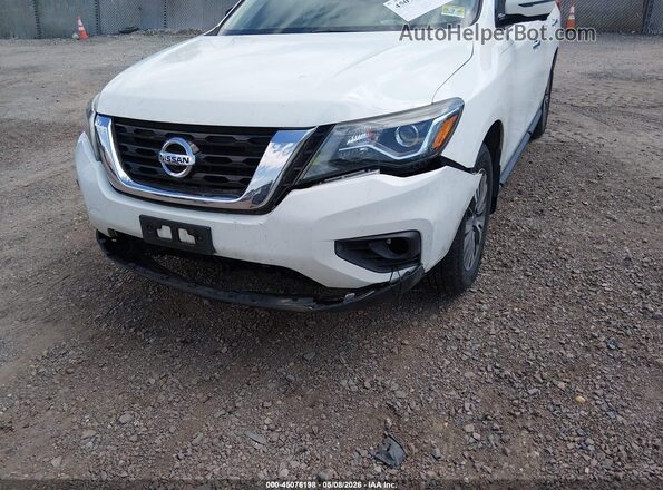 5N1DR2MMXHC609294 2017 NISSAN PATHFINDER White Instrument cluster view