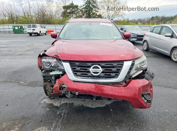 5N1DR2MMXHC633188 2017 NISSAN PATHFINDER Red Front view