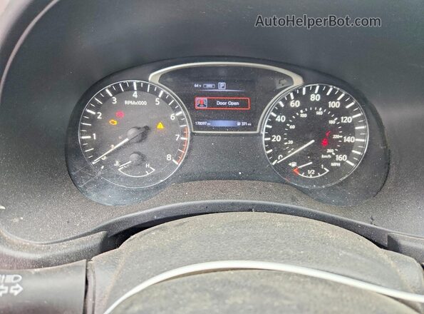 5N1DR2MMXHC633188 2017 NISSAN PATHFINDER Red Instrument cluster view