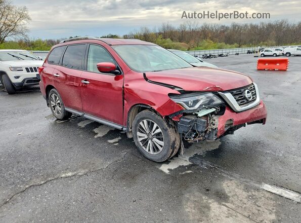 5N1DR2MMXHC633188 2017 NISSAN PATHFINDER Red Front right
