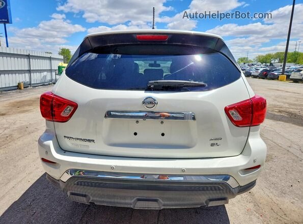 5N1DR2MMXHC675425 2017 NISSAN PATHFINDER White Հետևի տեսք