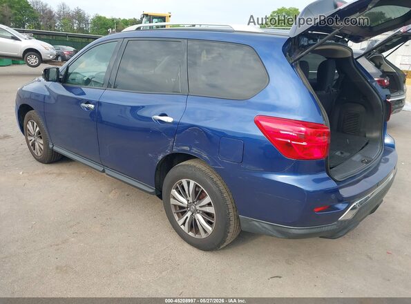 5N1DR2MMXJC646531 2018 NISSAN PATHFINDER Blue უკანა მარცხენა