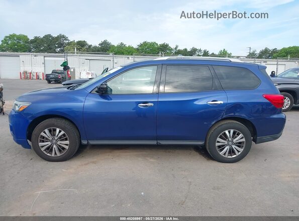 5N1DR2MMXJC646531 2018 NISSAN PATHFINDER Blue სალონის 360-გრადუსიანი ხედი