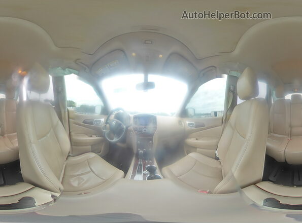 5N1DR2MN0HC626954 2017 NISSAN PATHFINDER White 360 interior view
