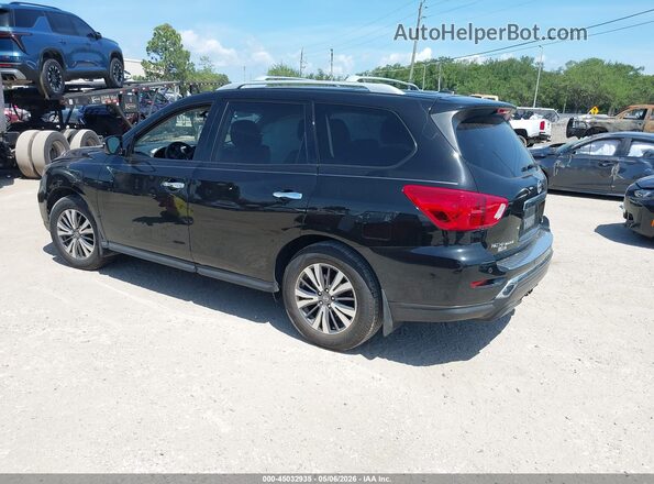 5N1DR2MN0HC640045 2017 NISSAN PATHFINDER Черный Задняя левая четверть