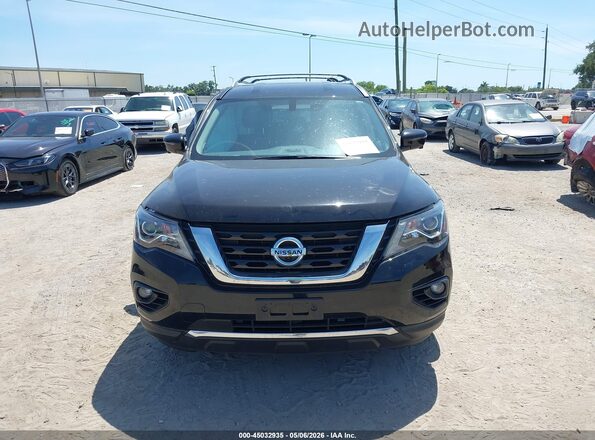 5N1DR2MN0HC640045 2017 NISSAN PATHFINDER Черный Вид щитка приборов