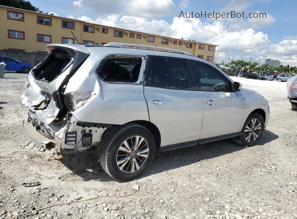 5N1DR2MN0JC653206 2018 NISSAN PATHFINDER Silver Trasero derecho