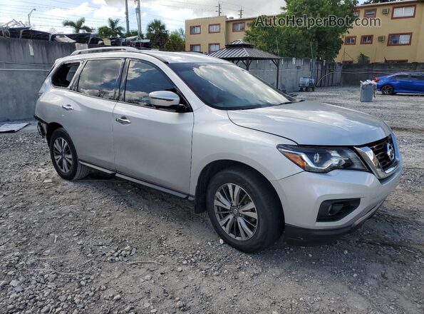 5N1DR2MN0JC653206 2018 NISSAN PATHFINDER Silver Delantero derecho