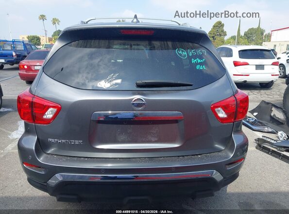 5N1DR2MN0KC597222 2019 NISSAN PATHFINDER Gray 