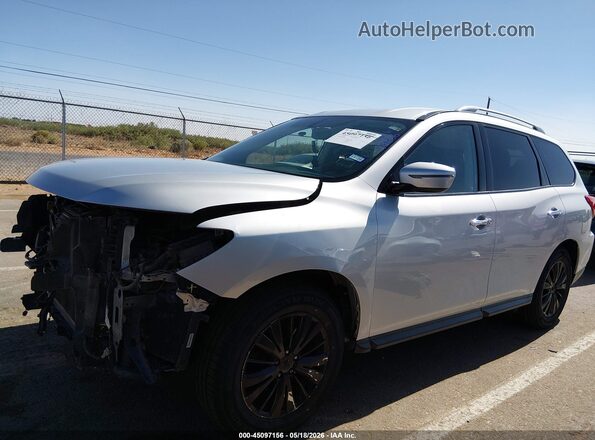 5N1DR2MN0KC600555 2019 NISSAN PATHFINDER Серебряный Вид задней части салона