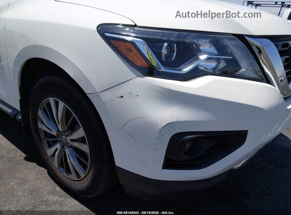 5N1DR2MN0KC609269 2019 NISSAN PATHFINDER White წინა ხედი