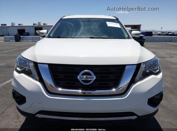 5N1DR2MN0KC609269 2019 NISSAN PATHFINDER White ხელსაწყოთა პანელის ხედი