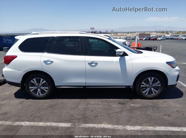 5N1DR2MN0KC609269 2019 NISSAN PATHFINDER White უკანა სალონის ხედი