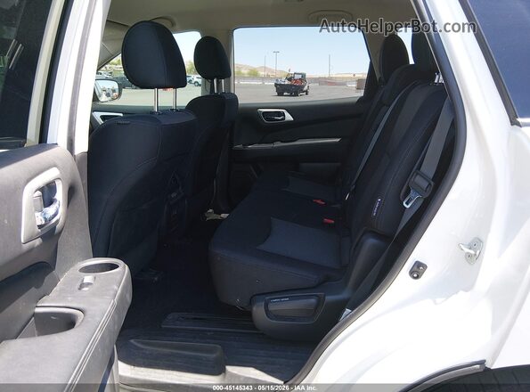 5N1DR2MN0KC609269 2019 NISSAN PATHFINDER White VIN კოდის სტიკერის ხედი