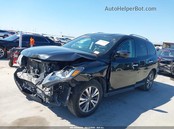 5N1DR2MN0KC617100 2019 NISSAN PATHFINDER Black Front left