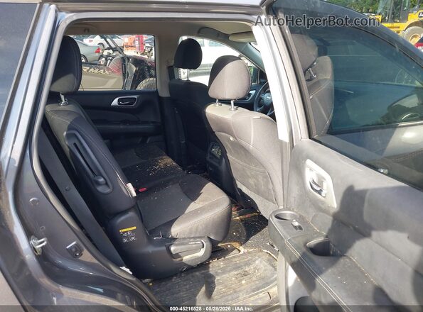 5N1DR2MN0KC642174 2019 NISSAN PATHFINDER Gray VIN კოდის სტიკერის ხედი