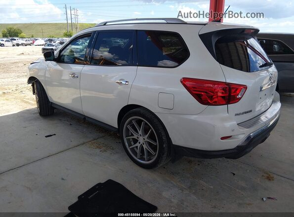 5N1DR2MN1JC625849 2018 NISSAN PATHFINDER White Հետևի ձախ