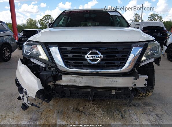 5N1DR2MN1JC625849 2018 NISSAN PATHFINDER White Դիմացի տեսք