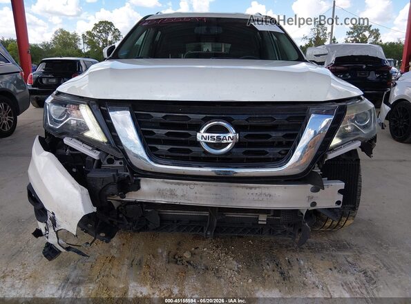 5N1DR2MN1JC625849 2018 NISSAN PATHFINDER White Սալոնի հետևի տեսք