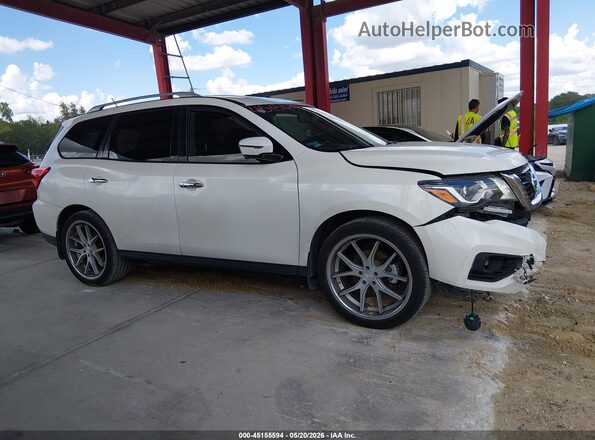 5N1DR2MN1JC625849 2018 NISSAN PATHFINDER White Սալոնի 360 աստիճան տեսք