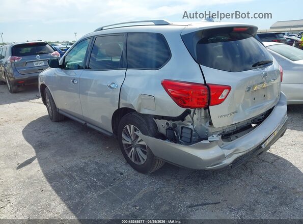 5N1DR2MN1KC596290 2019 NISSAN PATHFINDER Silver Задня ліва чверть