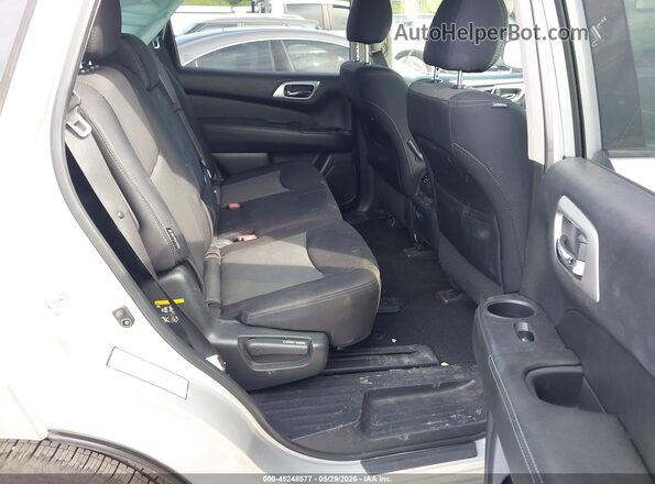 5N1DR2MN1KC596290 2019 NISSAN PATHFINDER Silver Вид наклейки з VIN-кодом