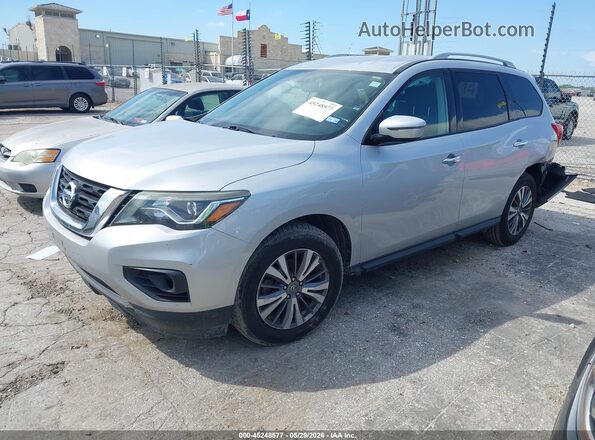 5N1DR2MN1KC596290 2019 NISSAN PATHFINDER Silver Передня ліва чверть