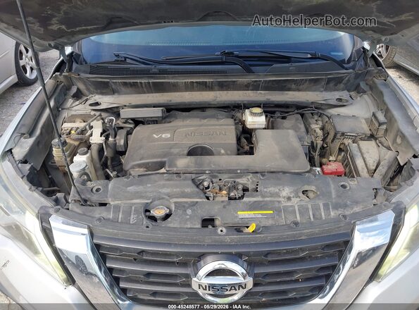 5N1DR2MN1KC596290 2019 NISSAN PATHFINDER Silver Вид ззаду