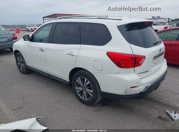 5N1DR2MN1KC597469 2019 NISSAN PATHFINDER Белый Задняя левая четверть