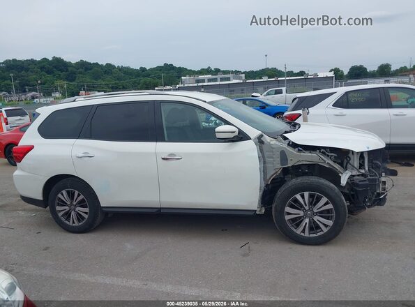 5N1DR2MN1KC597469 2019 NISSAN PATHFINDER Белый Панорамный вид салона 360°