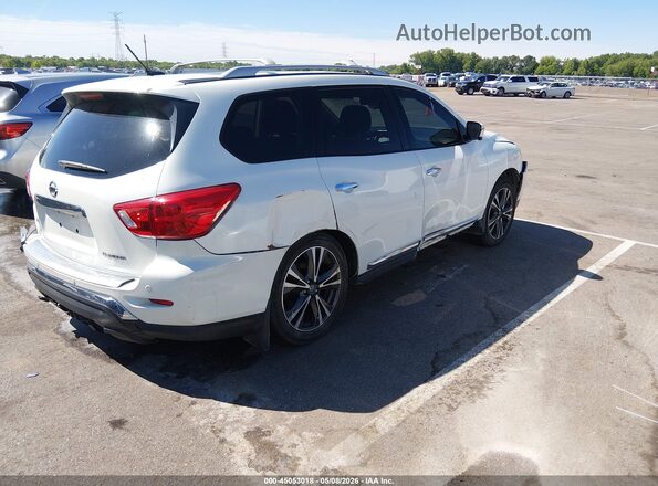 5N1DR2MN2HC604583 2017 NISSAN PATHFINDER White Rear right