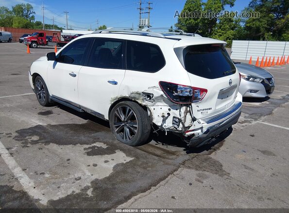 5N1DR2MN2HC604583 2017 NISSAN PATHFINDER White Rear left