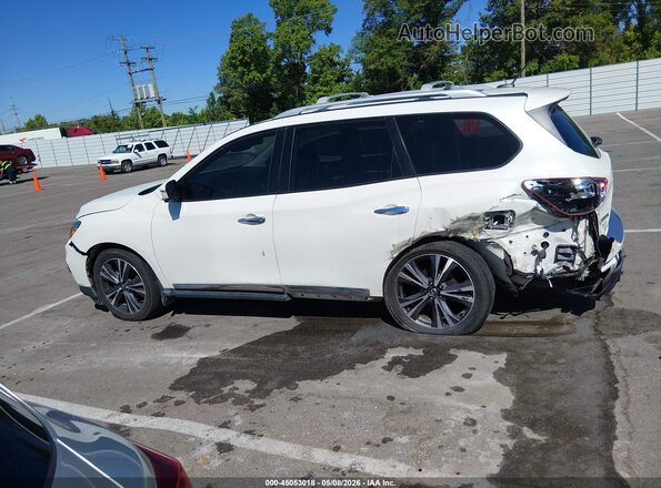 5N1DR2MN2HC604583 2017 NISSAN PATHFINDER White 360 interior view