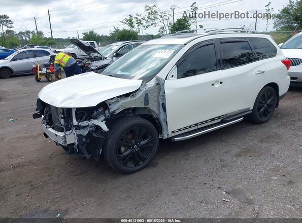 5N1DR2MN2HC660295 2017 NISSAN PATHFINDER White წინა მარცხენა ხედი სამი მეოთხედიდან