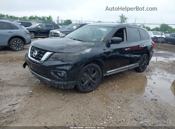 5N1DR2MN2HC674164 2017 NISSAN PATHFINDER Black Przód lewy