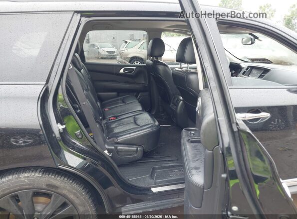 5N1DR2MN2HC674164 2017 NISSAN PATHFINDER Black Widok naklejki z numerem VIN