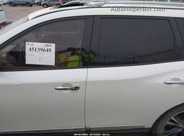 5N1DR2MN2HC686864 2017 NISSAN PATHFINDER White 360 interior view