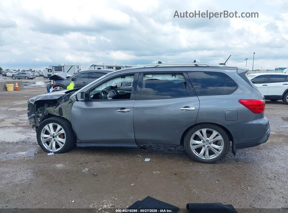 5N1DR2MN2JC605917 2018 NISSAN PATHFINDER Gray Панорамний вид салону 360°