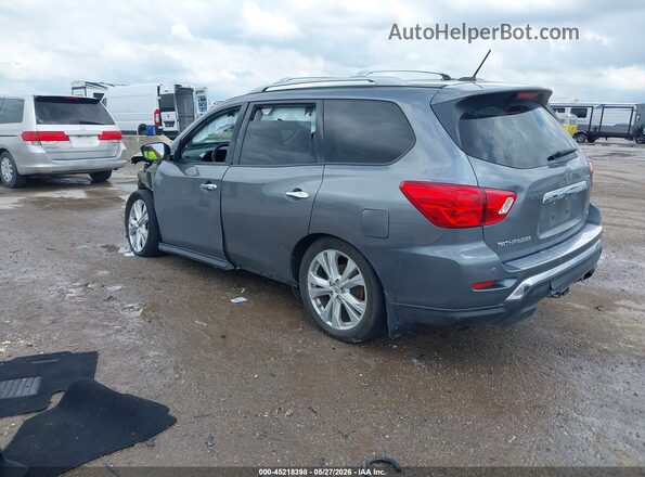 5N1DR2MN2JC605917 2018 NISSAN PATHFINDER Gray Задня ліва чверть